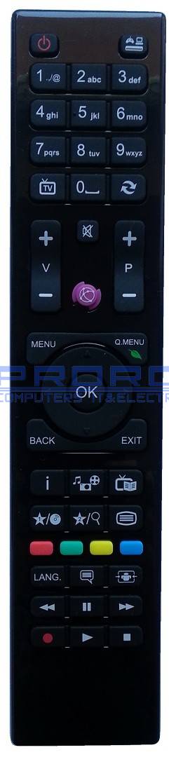 Telecomando Universale Passion-Electro Per TELEFUNKEN RC4862/30087230 – Senza Programmazione, Batterie AAA Non Incluse