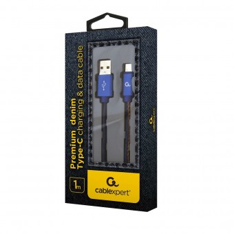 Cablu alimentare si date USB - USB Type-C model Jeans