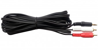 Cablu Jack 3.5mm - 2 x RCA 5M