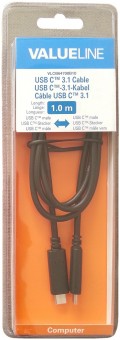 Cablu USB 3.1 Type-C Male - Type-C Male, 1 M