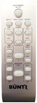 Telecomanda compatibila pentru sistem audio 5.1 BUNTZ  HT100