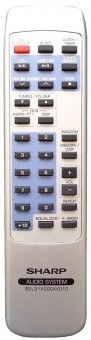Telecomanda compatibila pentru SYSTEM AUDIO SHARP XL-UH4H