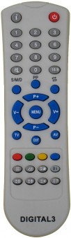 Telecomanda DIGITAL 3 pentru televizor DIGINUM