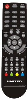 Telecomanda pentru UNITED TVD7056, TVD9015DVBT