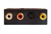 Adaptor SCART - 3 x RCA si S-Video cu comutator