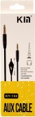Cablu Auxiliar Jack 3.5 mm - Jack 3.5 mm, stereo, 4 inele 