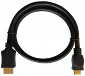 Cablu HDMI - Mini HDMI 1.4 cu functie de Ethernet 0,7M