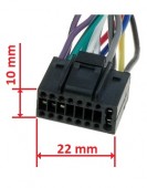 Cablu ISO Radio Casetofon Auto Pioneer KEH-P1013, KEH-P4023