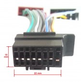 Cablu ISO ZRS-206 pentru playere /  radio casetofoane auto SONY
