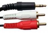 Cablu Jack 3.5mm - 2 x RCA 5M