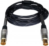 Cablu TV coaxial, mama - tata, profesional, 3M, Gold