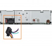 Conector ISO 16 PINI pentru MP3 Player Auto JVC KD-X Kenwood KMM