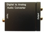 Convertor digital Optic / Coaxial la RCA analogic