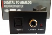 Convertor digital Optic / Coaxial la RCA analogic