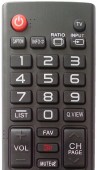 Telecomanda compatibila AKB73975702 pentru LG LCD/LED Smart TV, 3D 