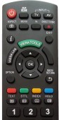Telecomanda N2QAYB000487 pentru televizor PANASONIC