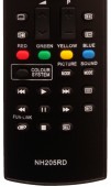 Telecomanda NH205RD pentru FUNAI