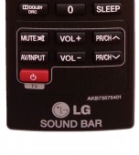 Telecomanda originala AKB73575401 pentru Sound Bar LG
