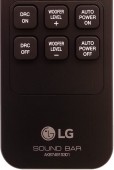 Telecomanda originala AKB74815301 pentru Sound Bar LG