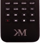 Telecomanda originala televizor KRUGER&MATZ KM0243, KM0255, KM0265