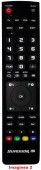 Telecomanda pentru receptor digital PEEKTON PK1870, PK1880