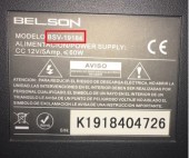 Telecomanda pentru BELSON BSV-1985, BSV-3275