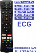 Telecomanda pentru ECG Smart TV 01T2S2