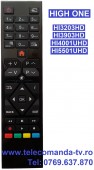 Telecomanda pentru HIGH ONE HI3203HD, HI3903HD, HI4001UHD