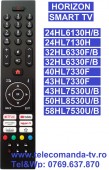 Telecomanda pentru HORIZON 32HL6330F, 40HL7330F, 43HL7330F