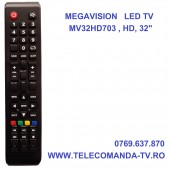 Telecomanda pentru MEGAVISION MV32HD703