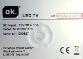 Telecomanda pentru OK ODL, OLC, OLE