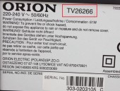 Telecomanda pentru ORION 076R0NW010