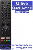 Telecomanda pentru Qilive Q32HA211B, smart tv
