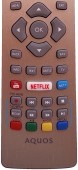Telecomanda pentru SHARP AQUOS YouTube, NETFLIX, NET+