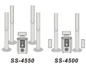 Telecomanda pentru sistem audio AKAI SS-4500, SS-4550