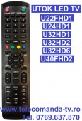 Telecomanda pentru UTOK U22, U24, U28, U32, U40