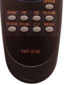 Telecomanda YKF-51N pentru televizoare de tip CRT